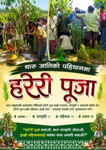 थारु जातिको पहिचानमा ‘हरेरी पूजा’